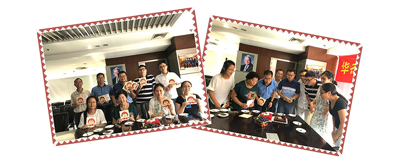 七月齊慶生，祝福傳溫情