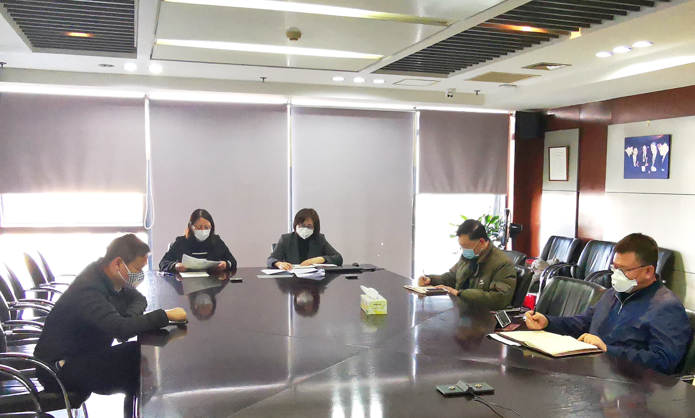 公司召開(kāi)復(fù)工工作部署網(wǎng)絡(luò)視頻會(huì)議