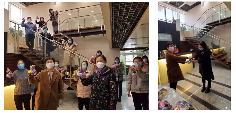 千絲萬(wàn)縷平安情 包入香囊守護(hù)你 ——華杰公司婦女節(jié)特別策劃